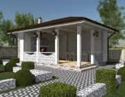 Альтанка 32,1 м.кв.