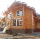 Будинок з клеєного бруса пл.150 м.кв