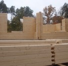 Будинок з клеєного бруса пл.150 м.кв