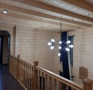 Будинок з клеєного бруса пл.196м.кв.у Буковелі