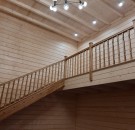 Будинок з клеєного бруса пл.196м.кв.у Буковелі