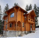 Будинок з клеєного бруса пл.196м.кв.у Буковелі