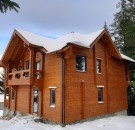 Будинок з клеєного бруса пл.196м.кв.у Буковелі