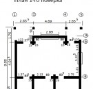 Будинок з клеєного бруса пл. 90 м.кв.