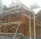 Будинок з клеєного бруса пл.196м.кв.у Буковелі