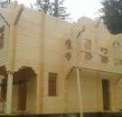 Будинок з клеєного бруса пл.196м.кв.у Буковелі