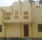 Будинок з клеєного бруса пл.196м.кв.у Буковелі