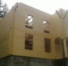 Будинок з клеєного бруса пл.196м.кв.у Буковелі