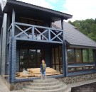 Будинок з клеєного бруса пл.120 м.кв.